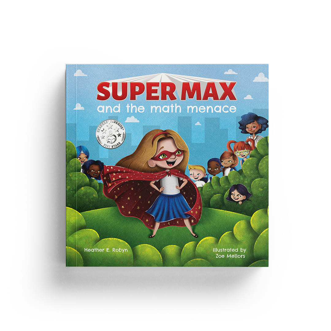 Super Max and the Math Menace Children's Picture Book