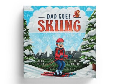 Dad Goes Skiing