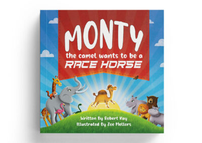 Monty the Camel Wants To Be A Racehorse