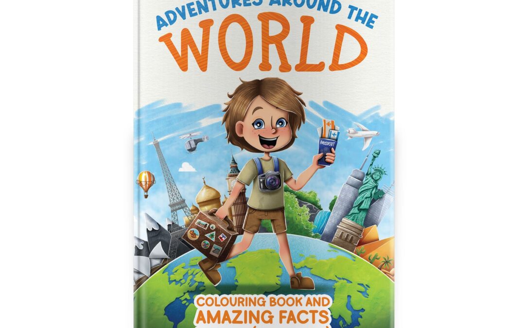 Travel Chappy Colouring – Adventures Around the World