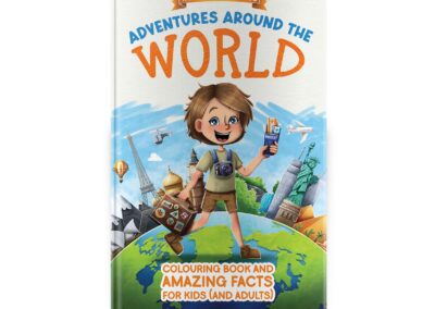 Travel Chappy Colouring – Adventures Around the World